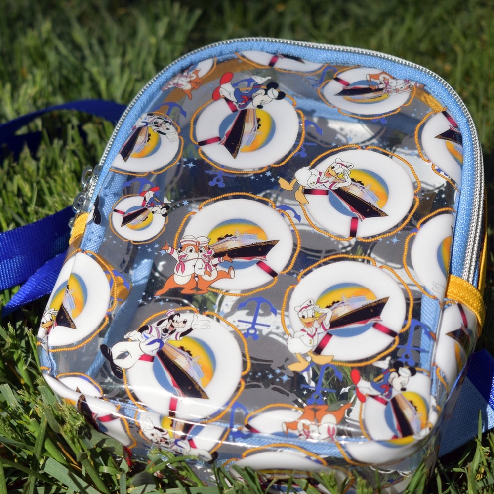 Small Clear Disney Cruise Sling Bag